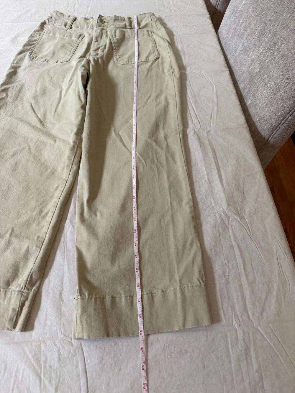 Bagatelle tan High-Rise Wide Leg Pants - Picture 7 of 7